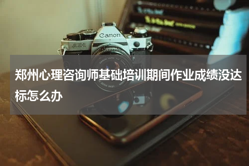 郑州心理咨询师基础培训期间作业成绩没达标怎么办