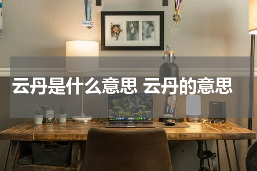 云丹是什么意思 云丹的意思