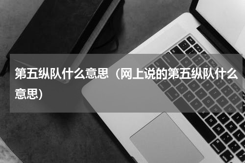 第五纵队什么意思（网上说的第五纵队什么意思）