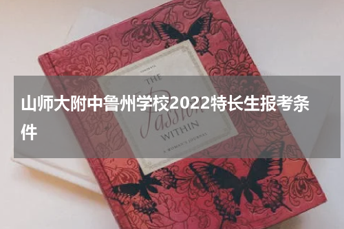 山师大附中鲁州学校2022特长生报考条件