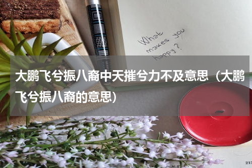 大鹏飞兮振八裔中天摧兮力不及意思（大鹏飞兮振八裔的意思）
