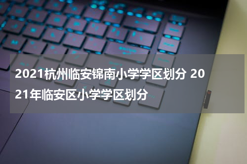 2021杭州临安锦南小学学区划分 2021年临安区小学学区划分